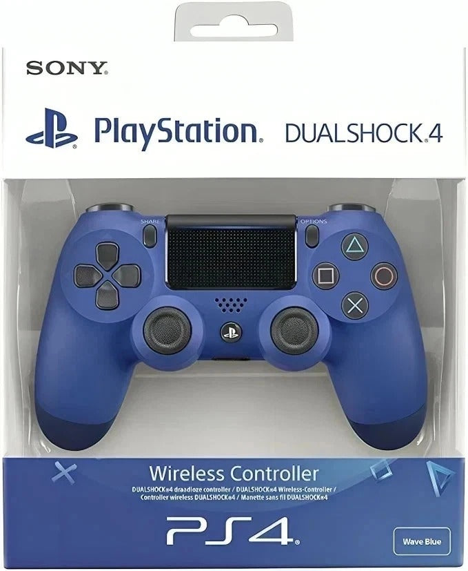Sony PS4 DualShock 4 Wireless Controller Wave Blue CUH-ZCT2J12 Japan – Genuine