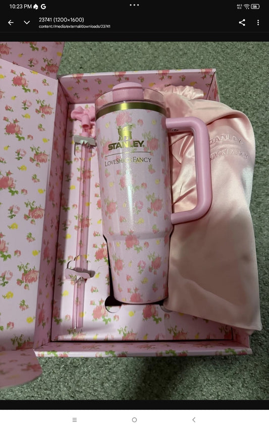 Stanley Love Shack Tumbler with Straw Cover & Gift Box
