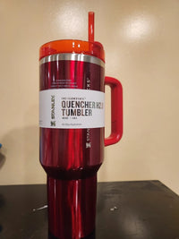 Termo Vaso Stanley 40 Oz 1.18 L Bright Red – Vaso Térmico con Asa y Tapa