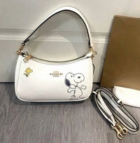 NWT Coach x Peanuts Teri Shoulder Bag CBJ76 – Snoopy Crossbody Bag
