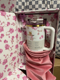 Stanley x LoveShackFancy Quencher H2.0 FlowState™ Tumbler 40 OZ – Pink Floral