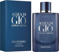 Acqua Di Gio Profondo Giorgio Armani EDP 4.2 oz / 125 mL – Old Formula – 100% Authentic